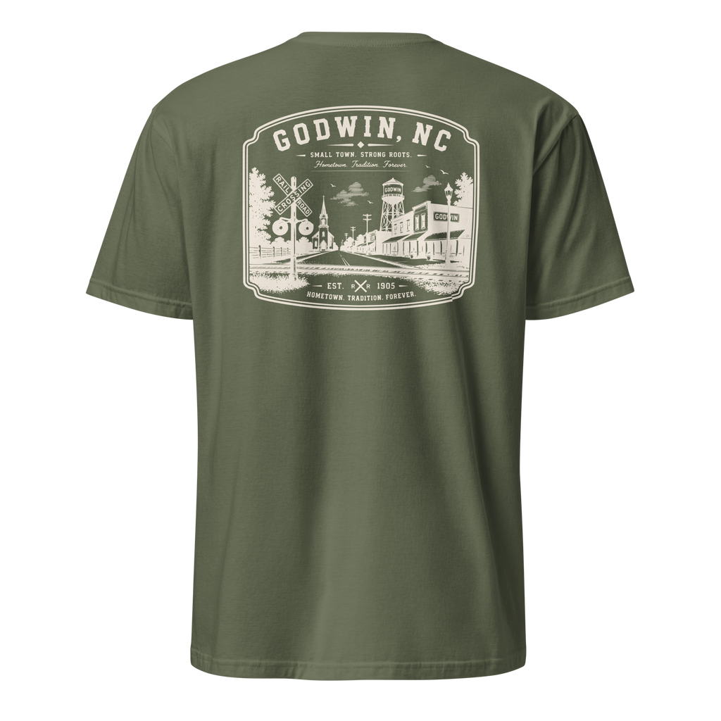 Godwin, NC - Small Town Roots - Unisex T-Shirt