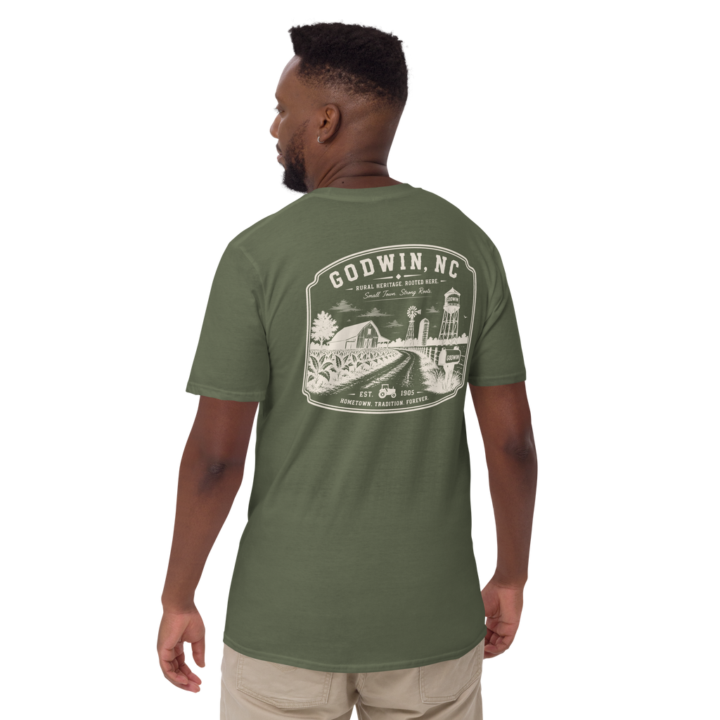 Godwin, NC - Farm Roots - Unisex T-Shirt