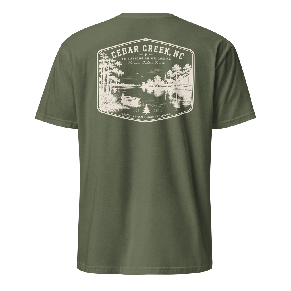 Cedar Creek, NC - The River - Unisex T-Shirt