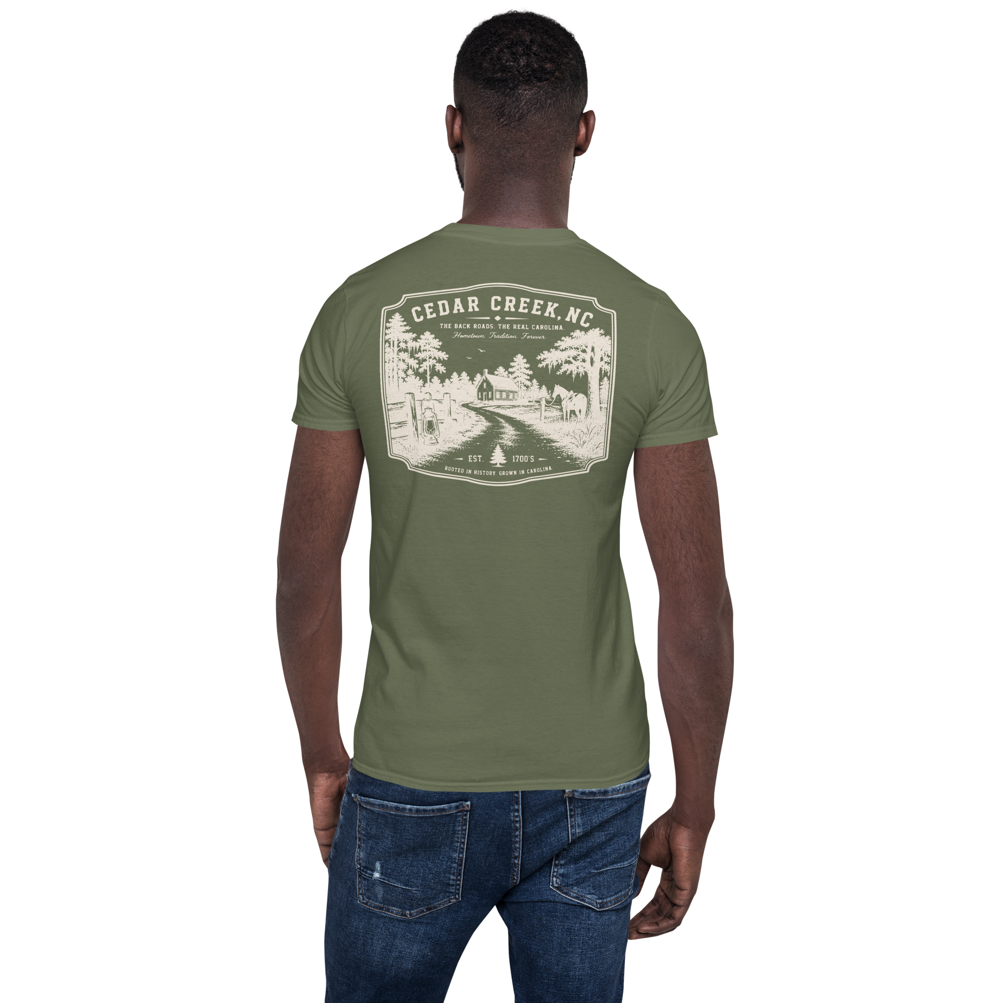 Cedar Creek, NC - Early Carolina- Unisex T-Shirt