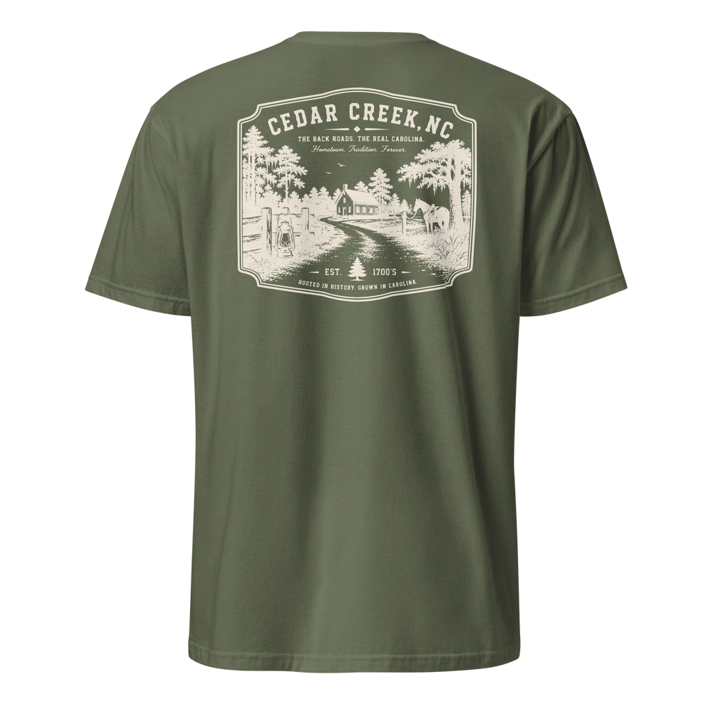 Cedar Creek, NC - Early Carolina- Unisex T-Shirt