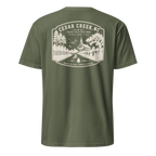 Cedar Creek, NC - Rooted In Faith - Unisex T-Shirt