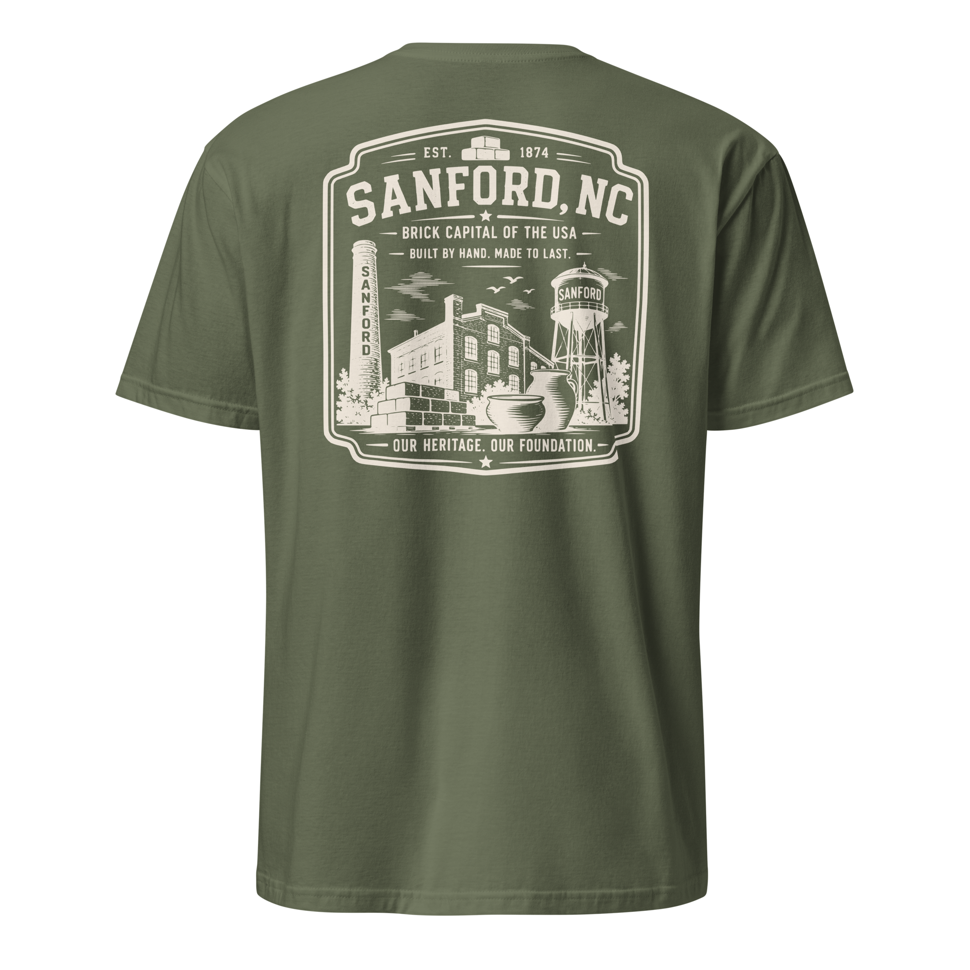 Sanford, NC - The Brick Capital - Unisex T-Shirt