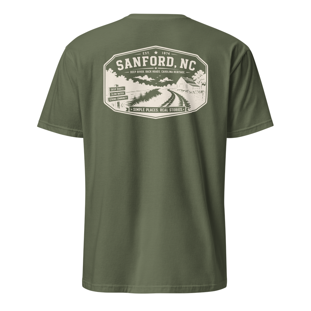 Sanford, NC - Deep River Carolina - Unisex T-Shirt