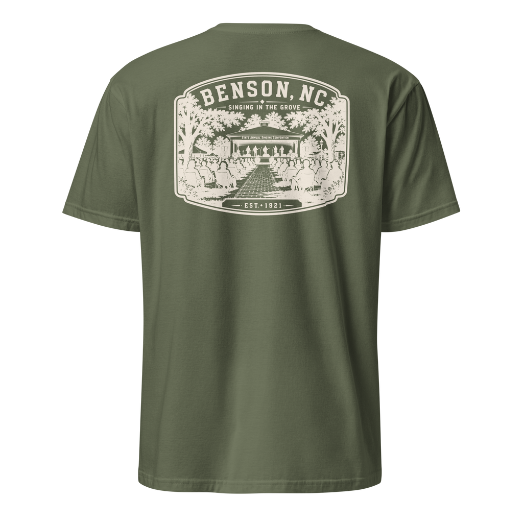 Benson, NC - Singing In The Grove - Unisex T-Shirt