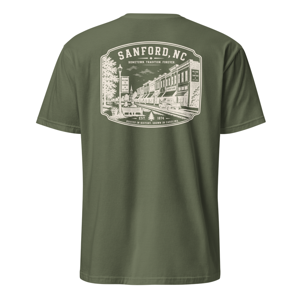 Sanford, NC - Downtown - Unisex T-Shirt
