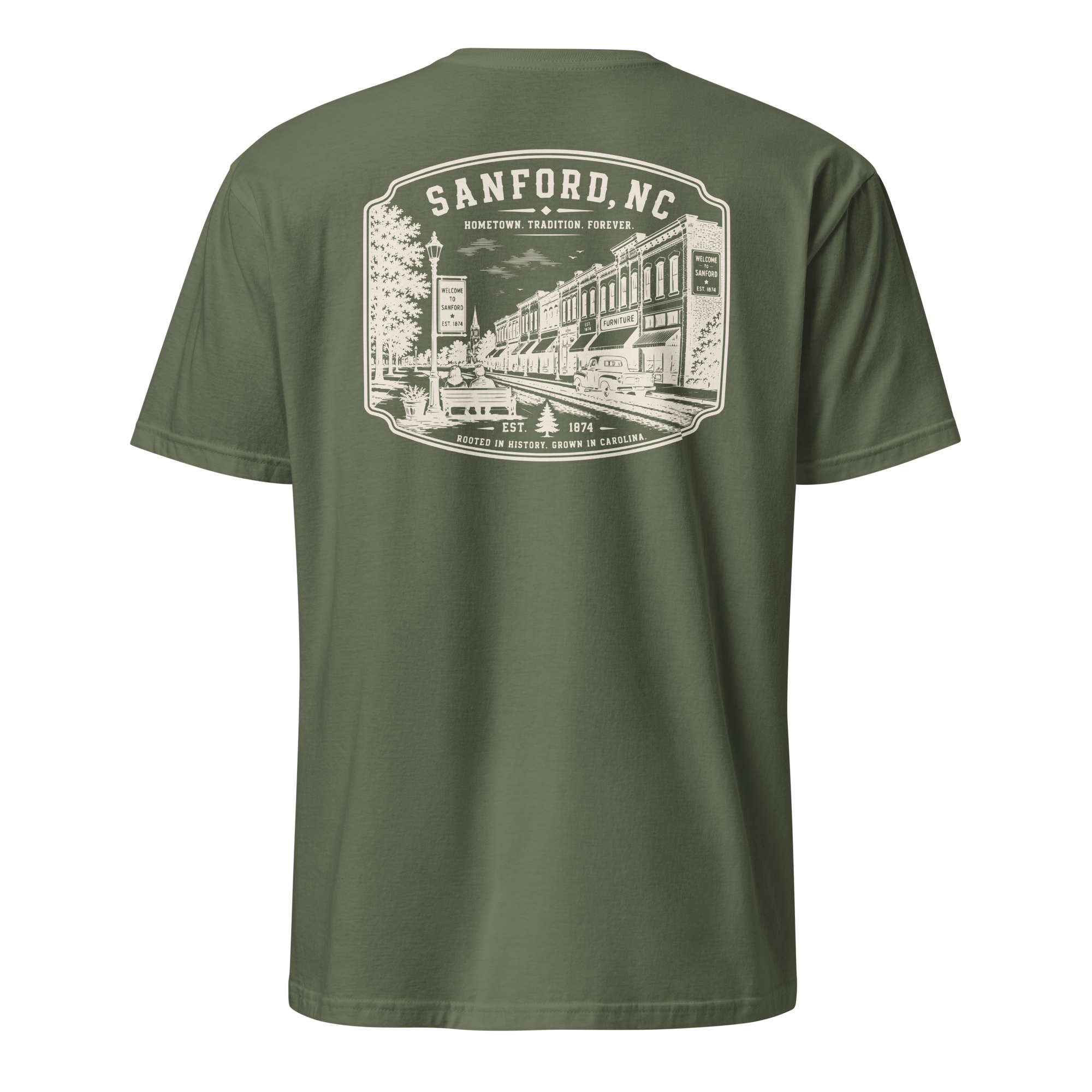 Sanford, NC - Downtown - Unisex T-Shirt