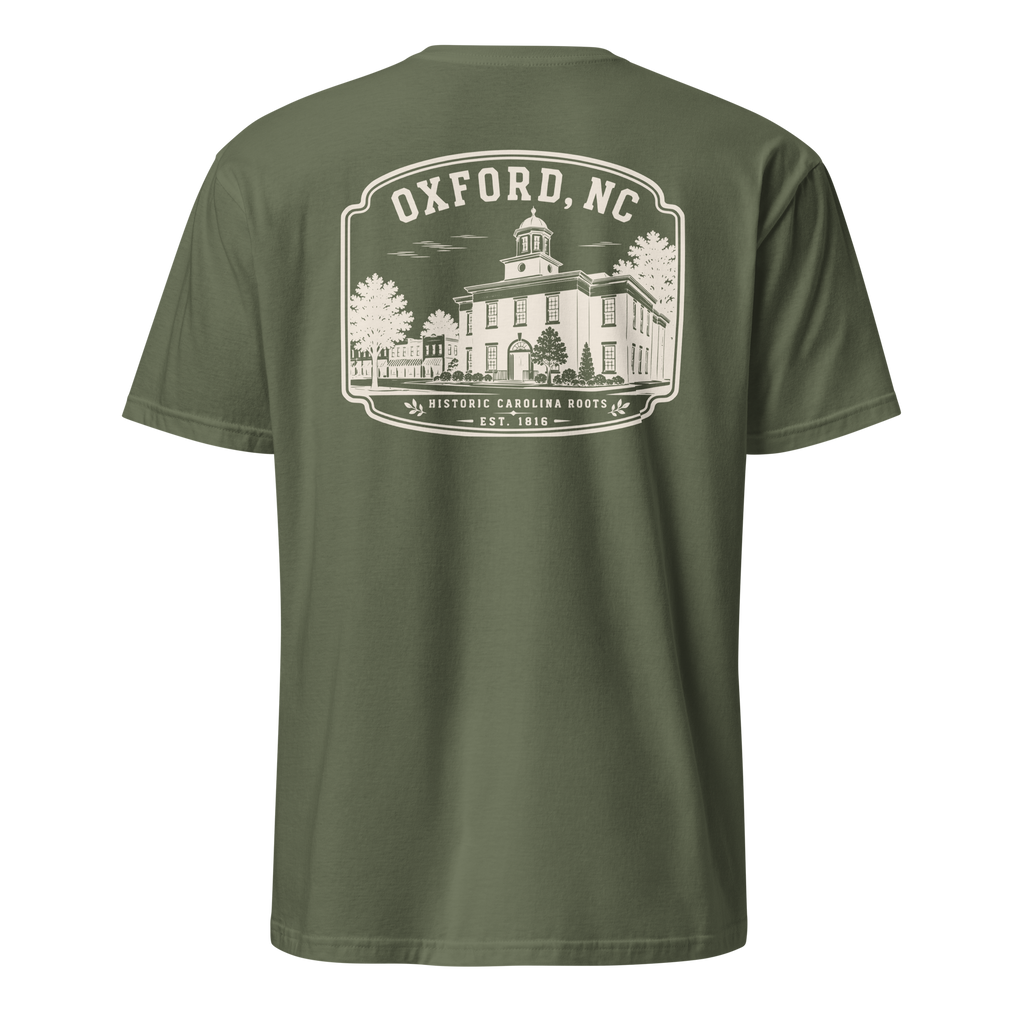 Oxford, NC - Historic Courthouse - Unisex T-Shirt