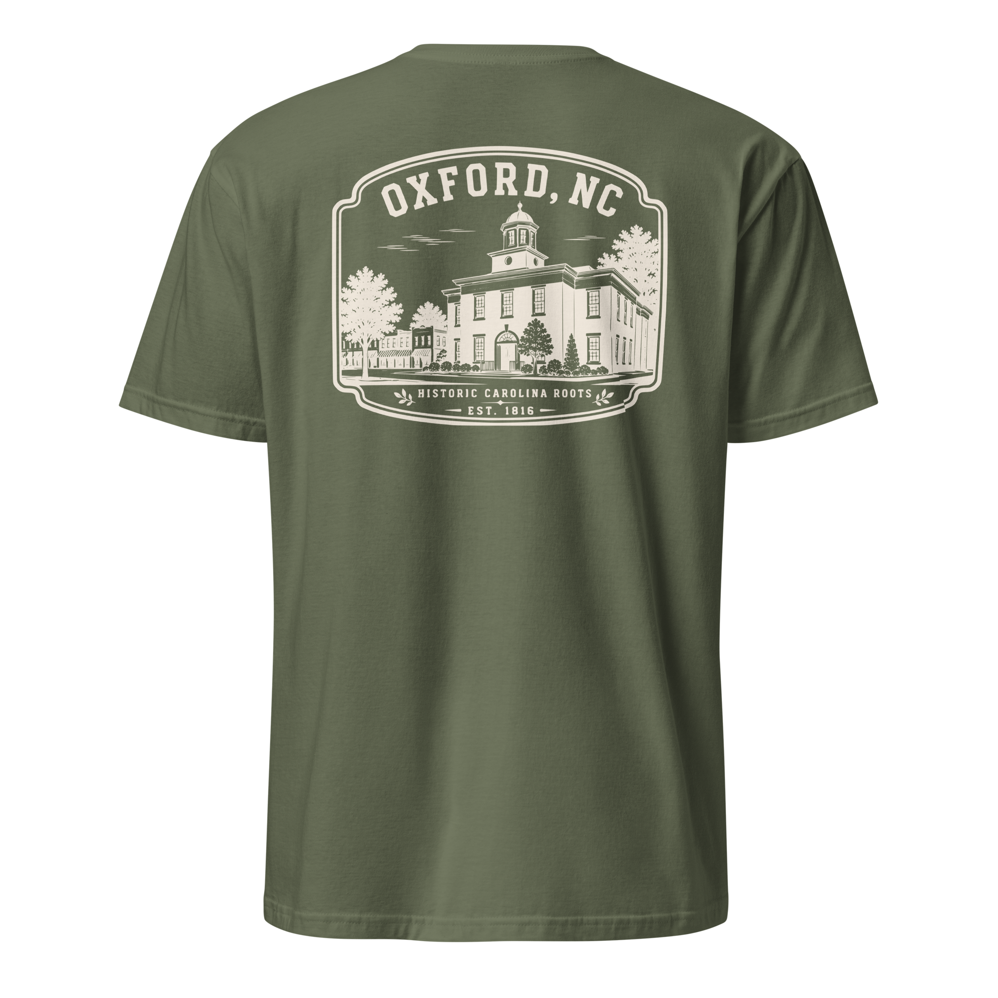 Oxford, NC - Historic Courthouse - Unisex T-Shirt