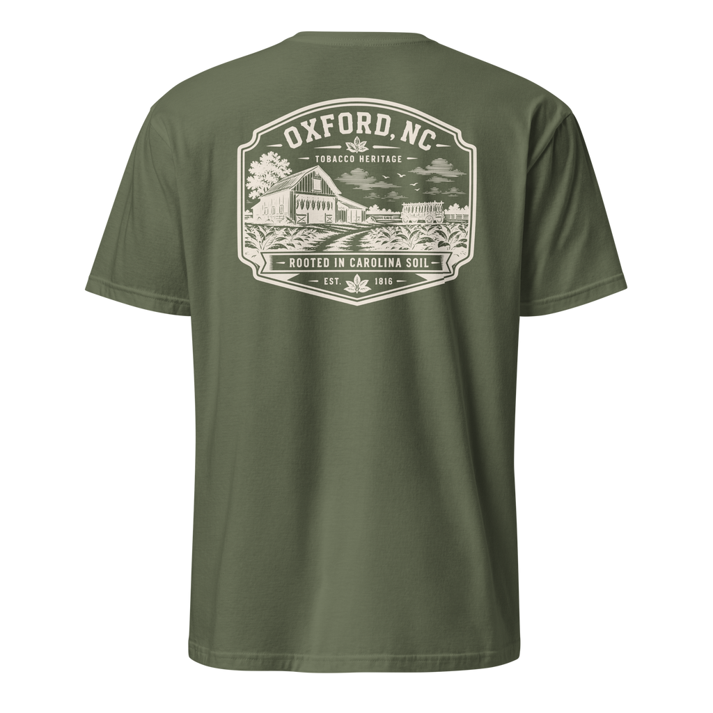 Oxford, NC - Rooted In Carolina - Unisex T-Shirt