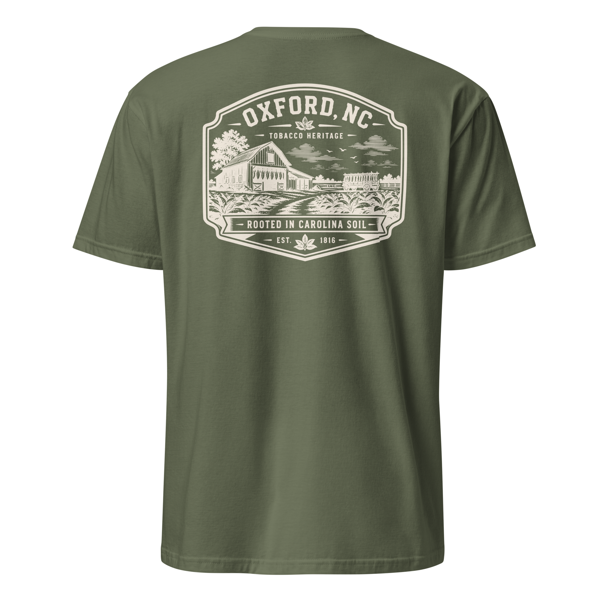 Oxford, NC - Rooted In Carolina - Unisex T-Shirt