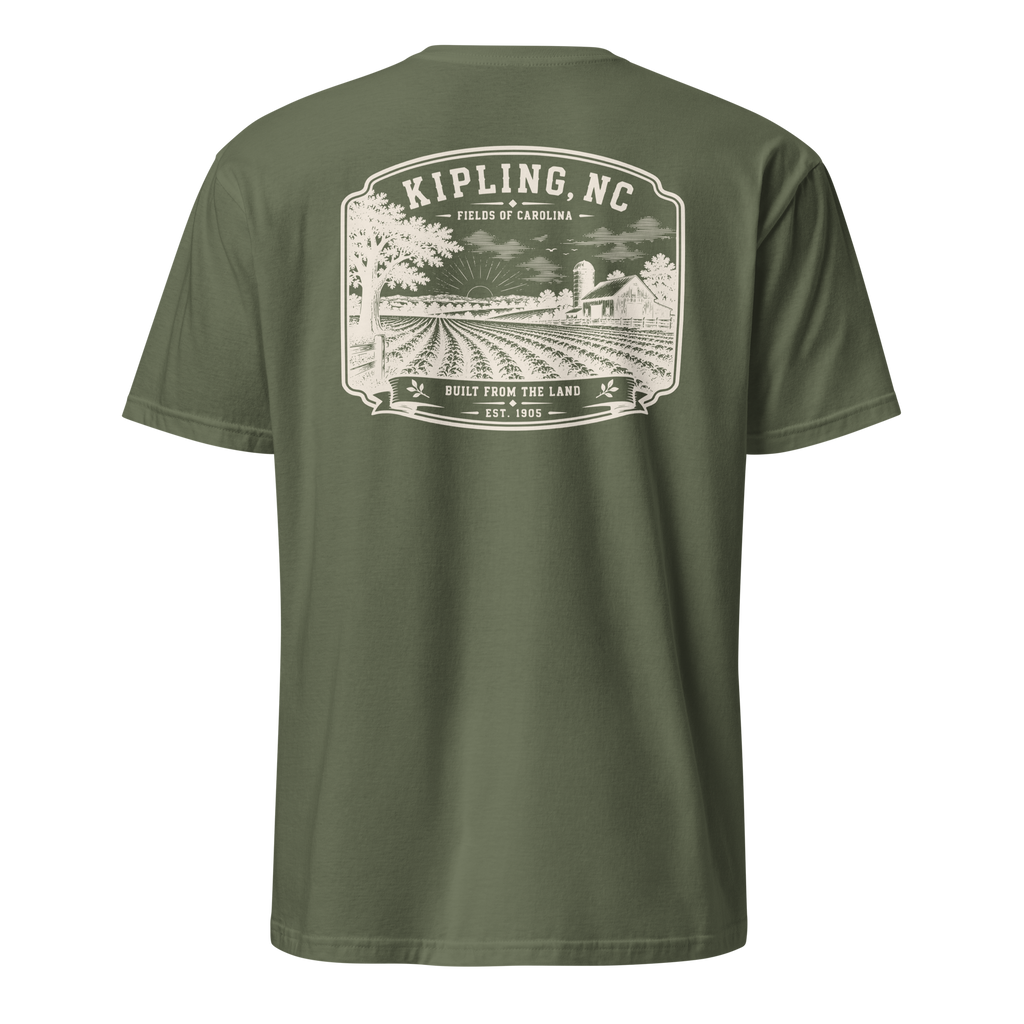 Kipling, NC - Fields of Carolina - Unisex T-Shirt