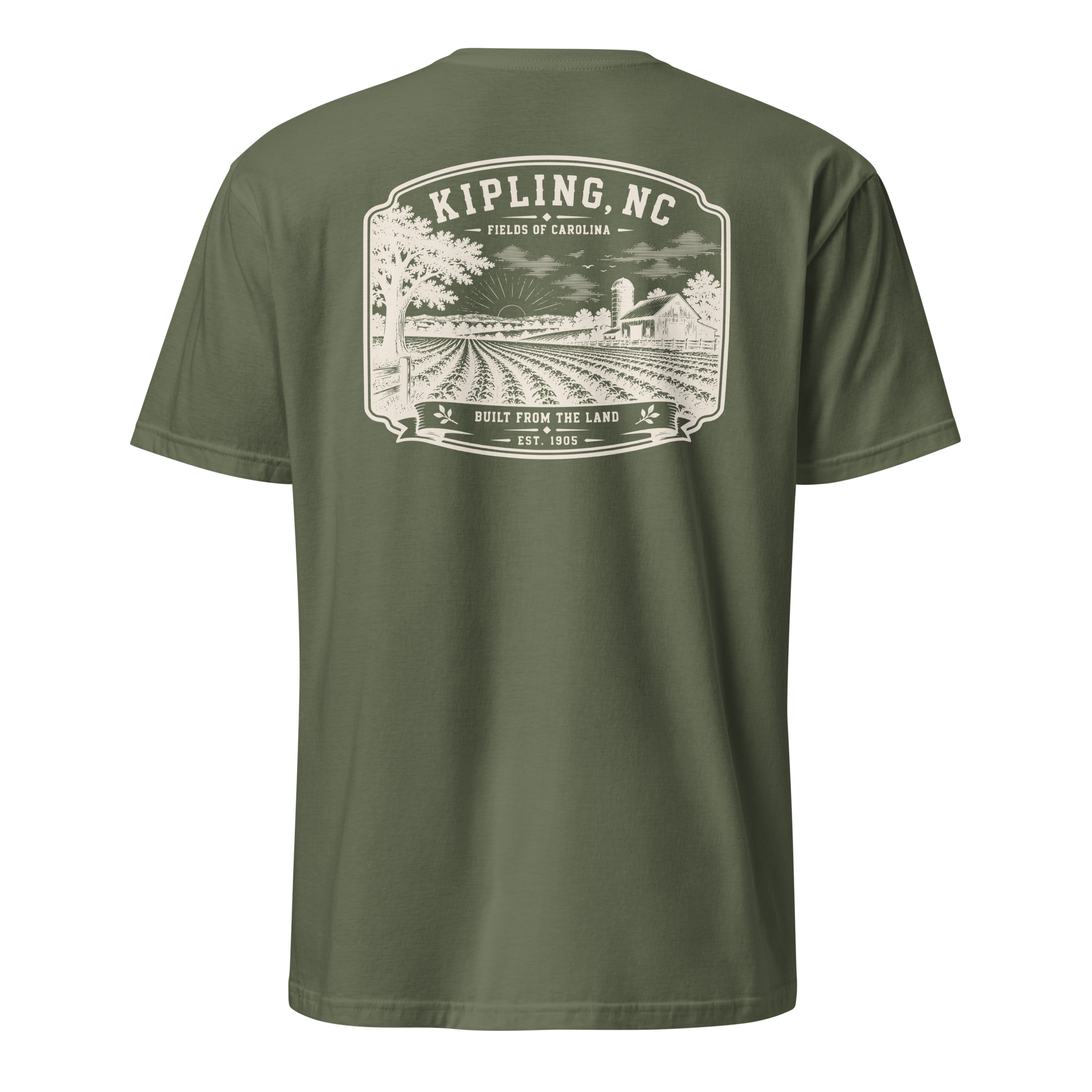 Kipling, NC - Fields of Carolina - Unisex T-Shirt