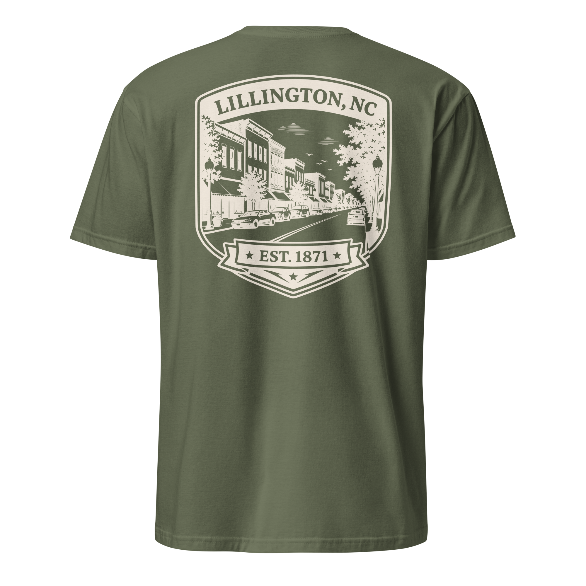 Lillington, NC - Downtown - Unisex T-Shirt