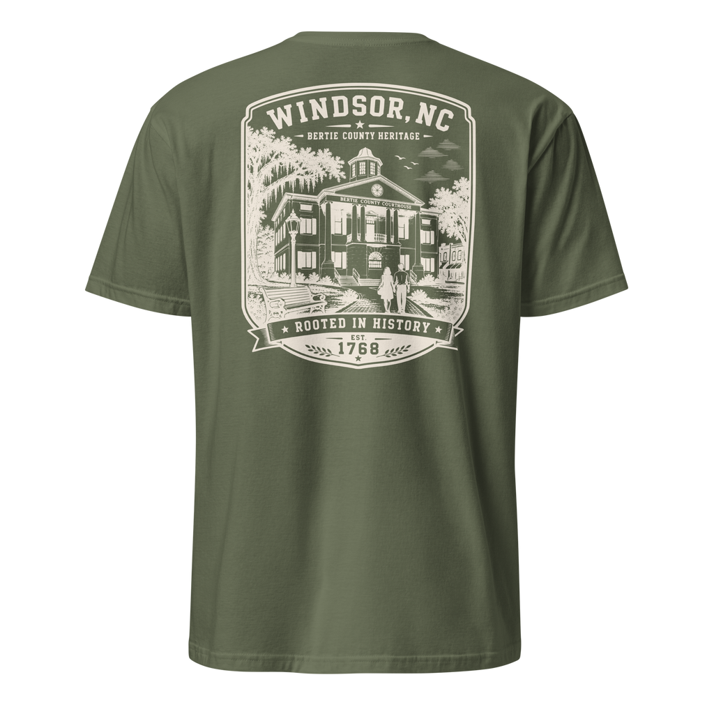 Windsor, NC - Historic Bertie County - Unisex T-Shirt