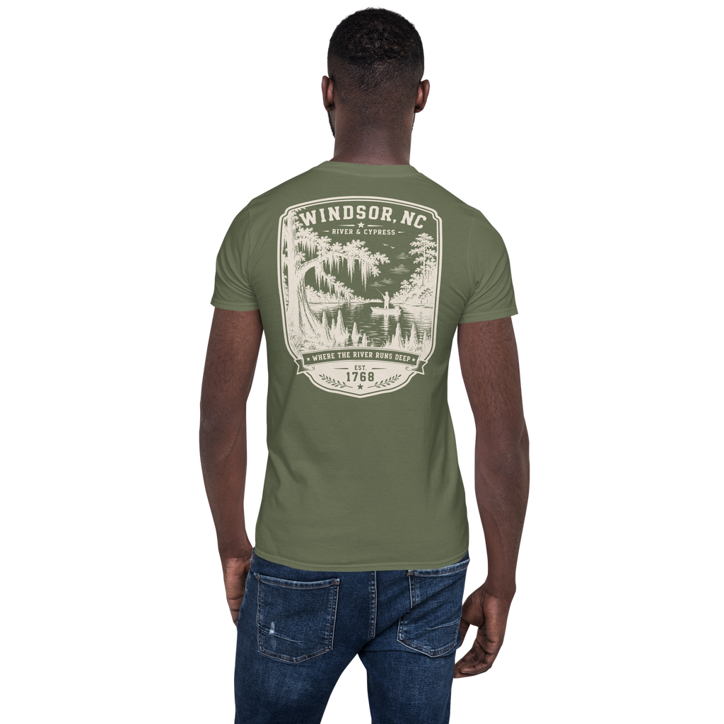 Windsor, NC - River & Cypress - Unisex T-Shirt