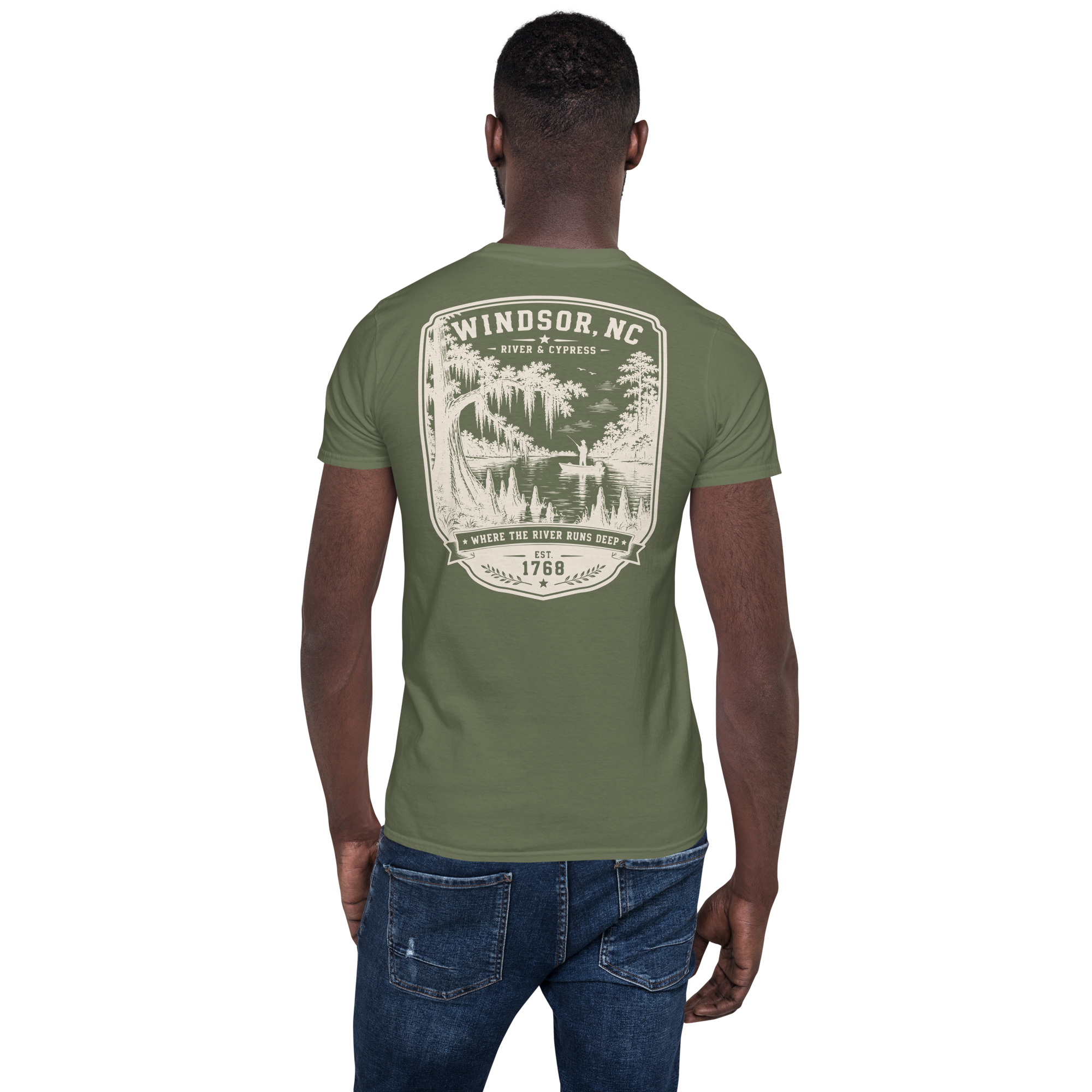 Windsor, NC - River & Cypress - Unisex T-Shirt