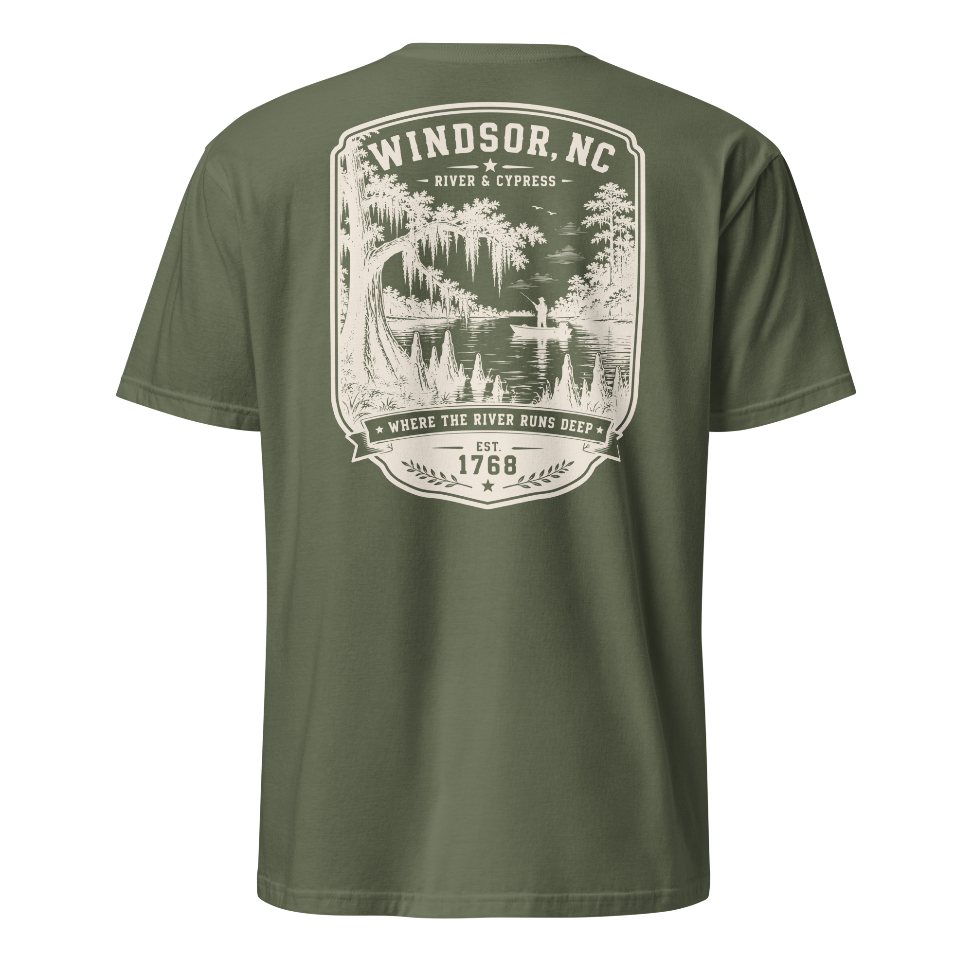Windsor, NC - River & Cypress - Unisex T-Shirt