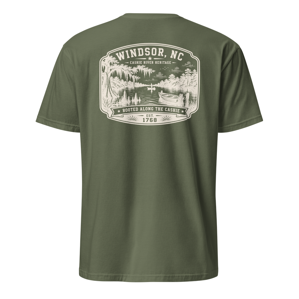 Windsor, NC - The Cashie River - Unisex T-Shirt