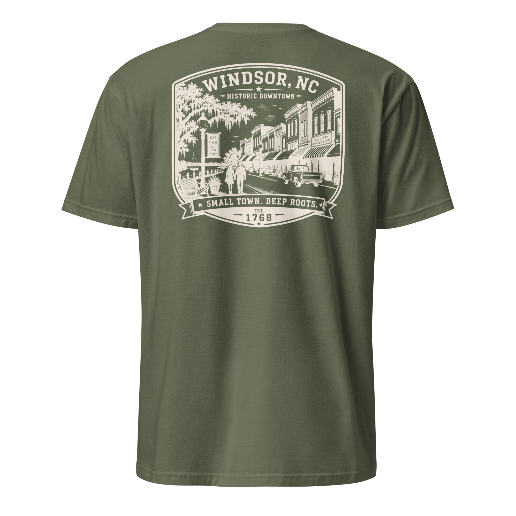 Windsor, NC - Downtown Windsor - Unisex T-Shirt