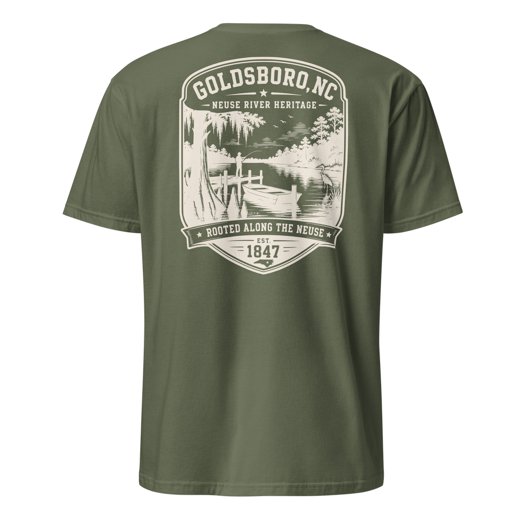 Goldsboro, NC - Rooted Along The Neuse - Unisex T-Shirs
