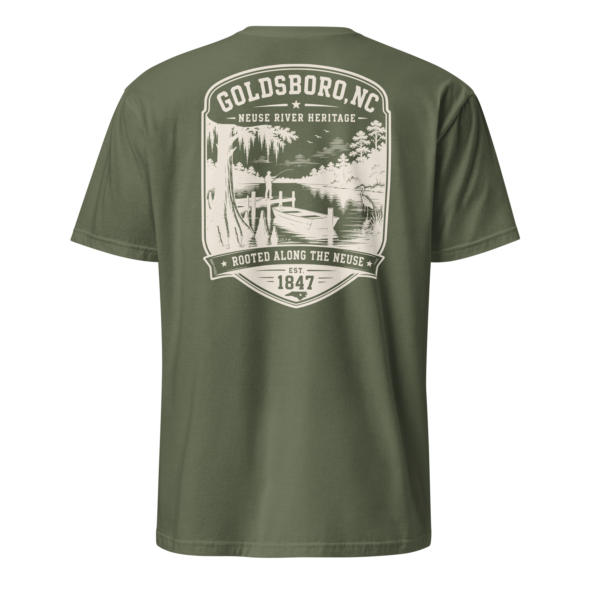 Goldsboro, NC - Rooted Along The Neuse - Unisex T-Shirs
