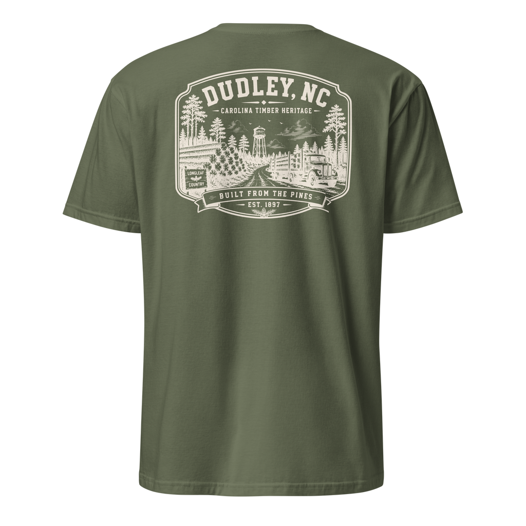 Dudley, NC - Carolina Timber - Unisex T-Shirt