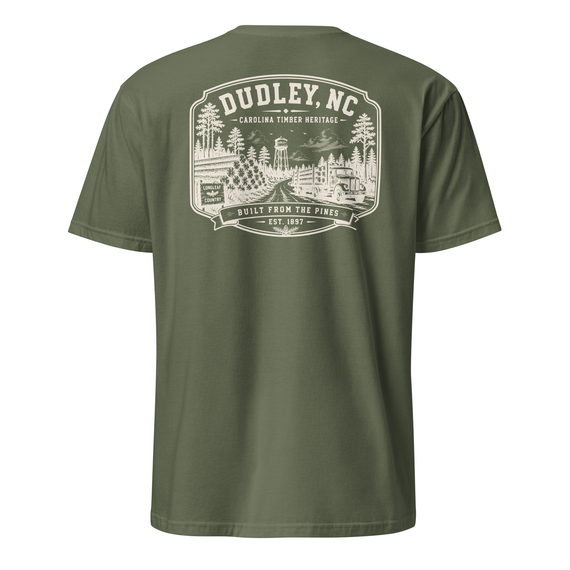 Dudley, NC - Carolina Timber - Unisex T-Shirt