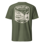 Dudley, NC - Built Along The Line - Unisex T-Shirt