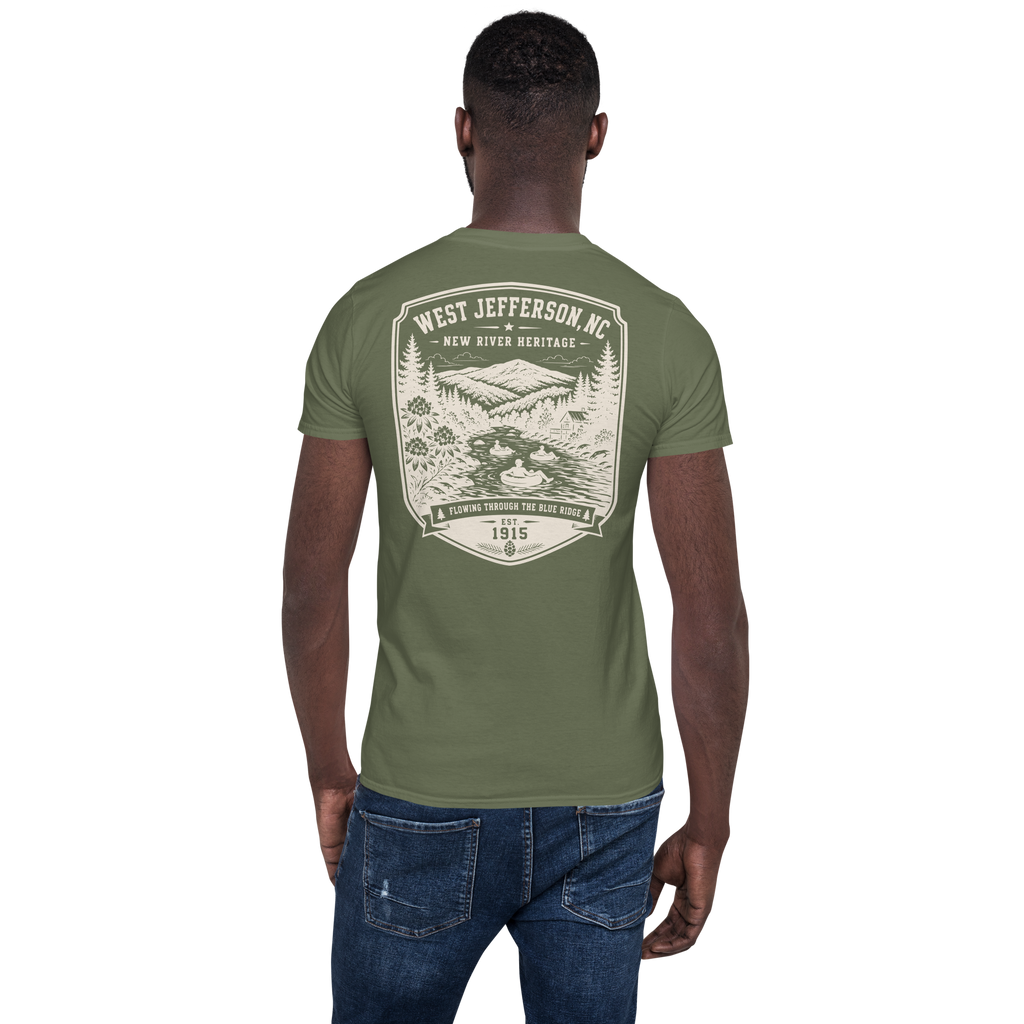 West Jefferson - New River - Unisex T-Shirt