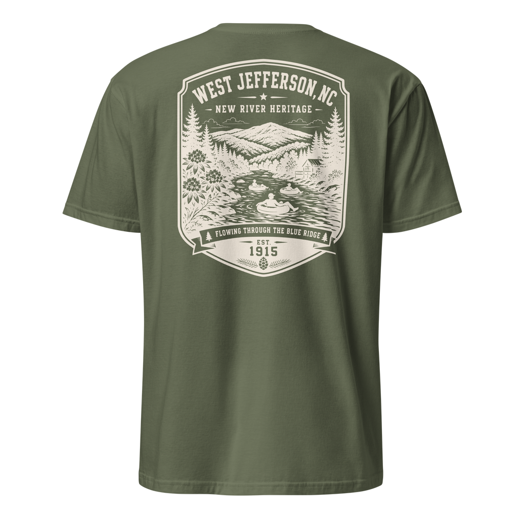 West Jefferson - New River - Unisex T-Shirt
