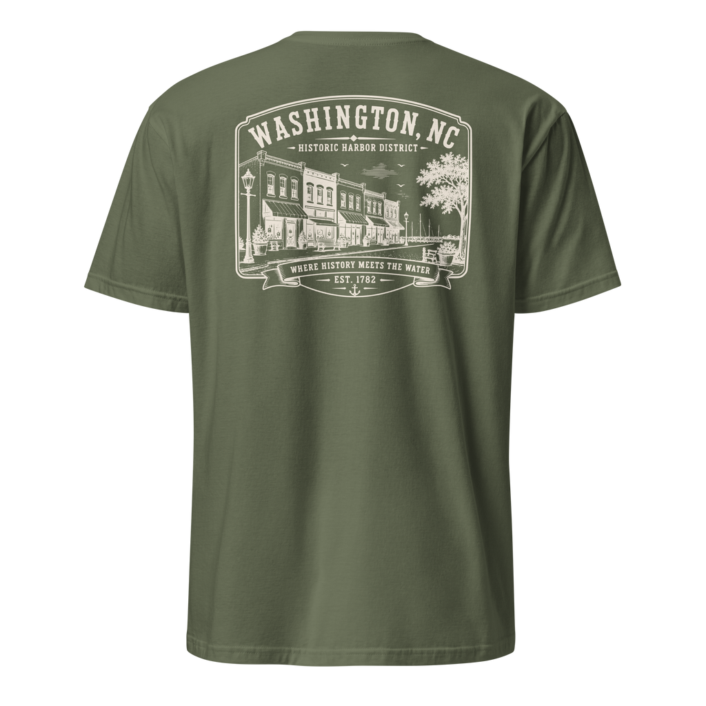 Washington, NC - Downtown - Unisex T-Shirt