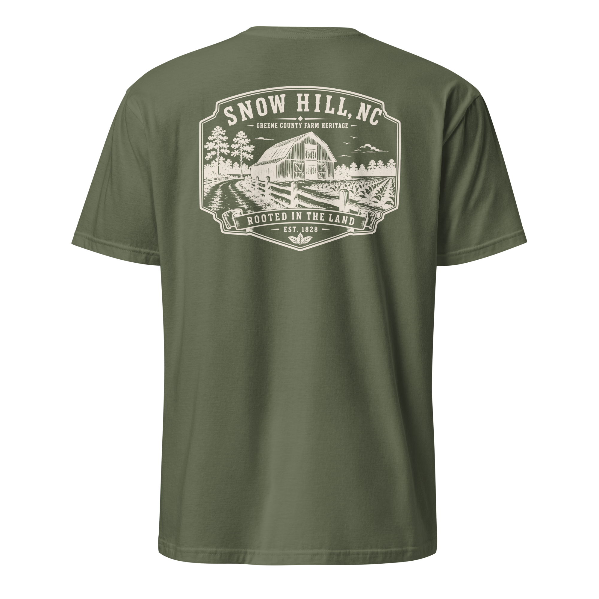 Snow Hill, NC - Rooted In The Land - Unisex T-Shirt