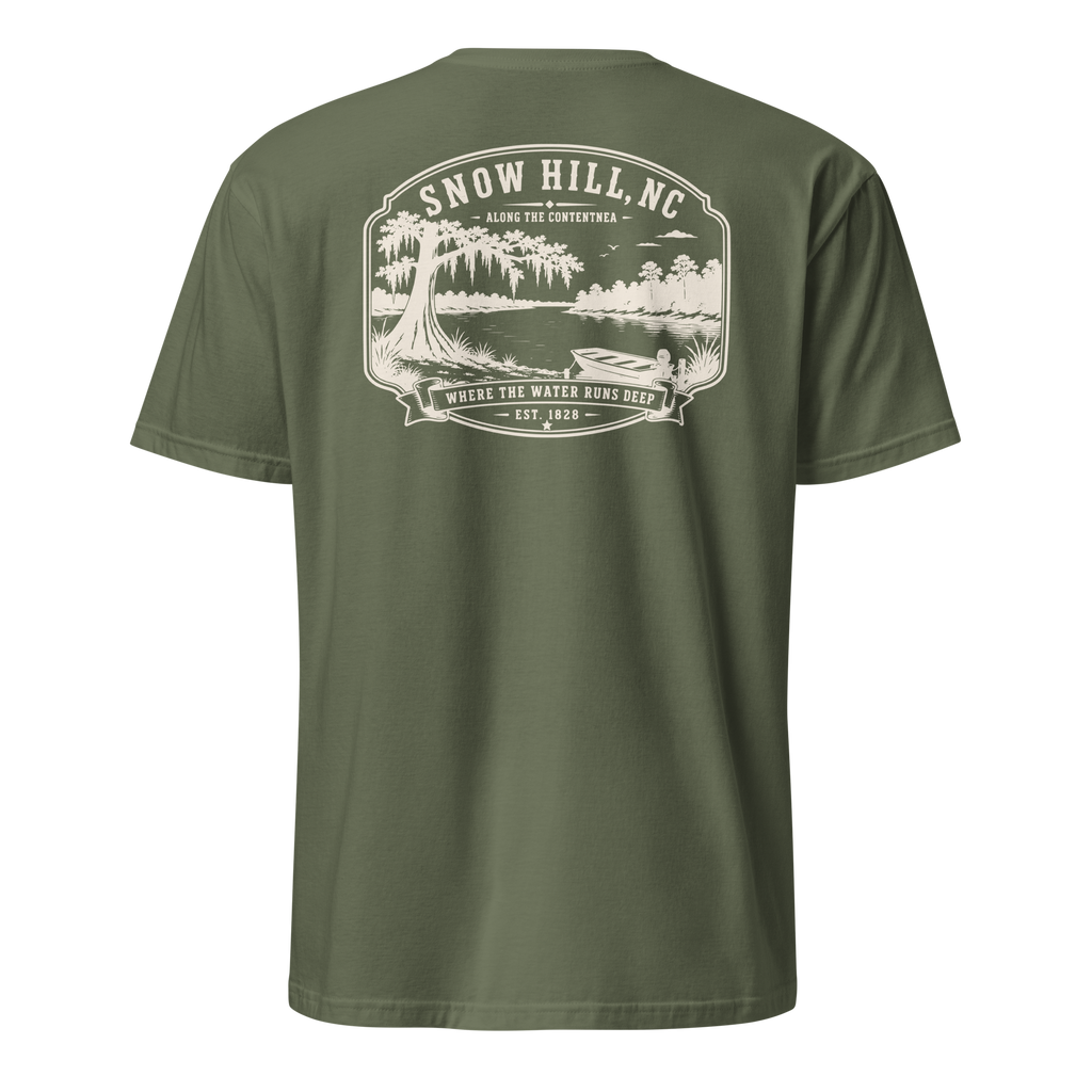 Snow Hill, NC - Along The Contentnea - Unisex T-Shirt