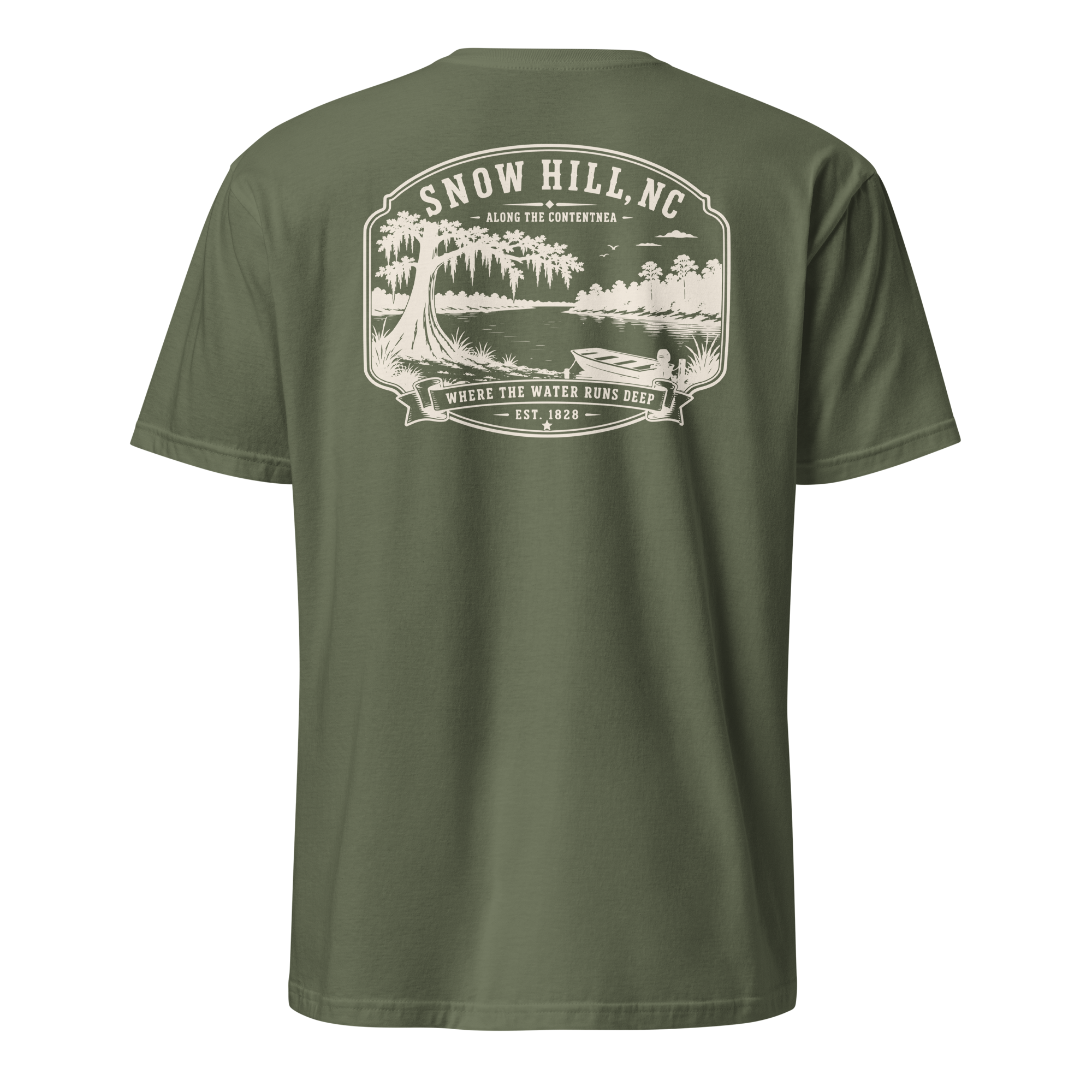 Snow Hill, NC - Along The Contentnea - Unisex T-Shirt