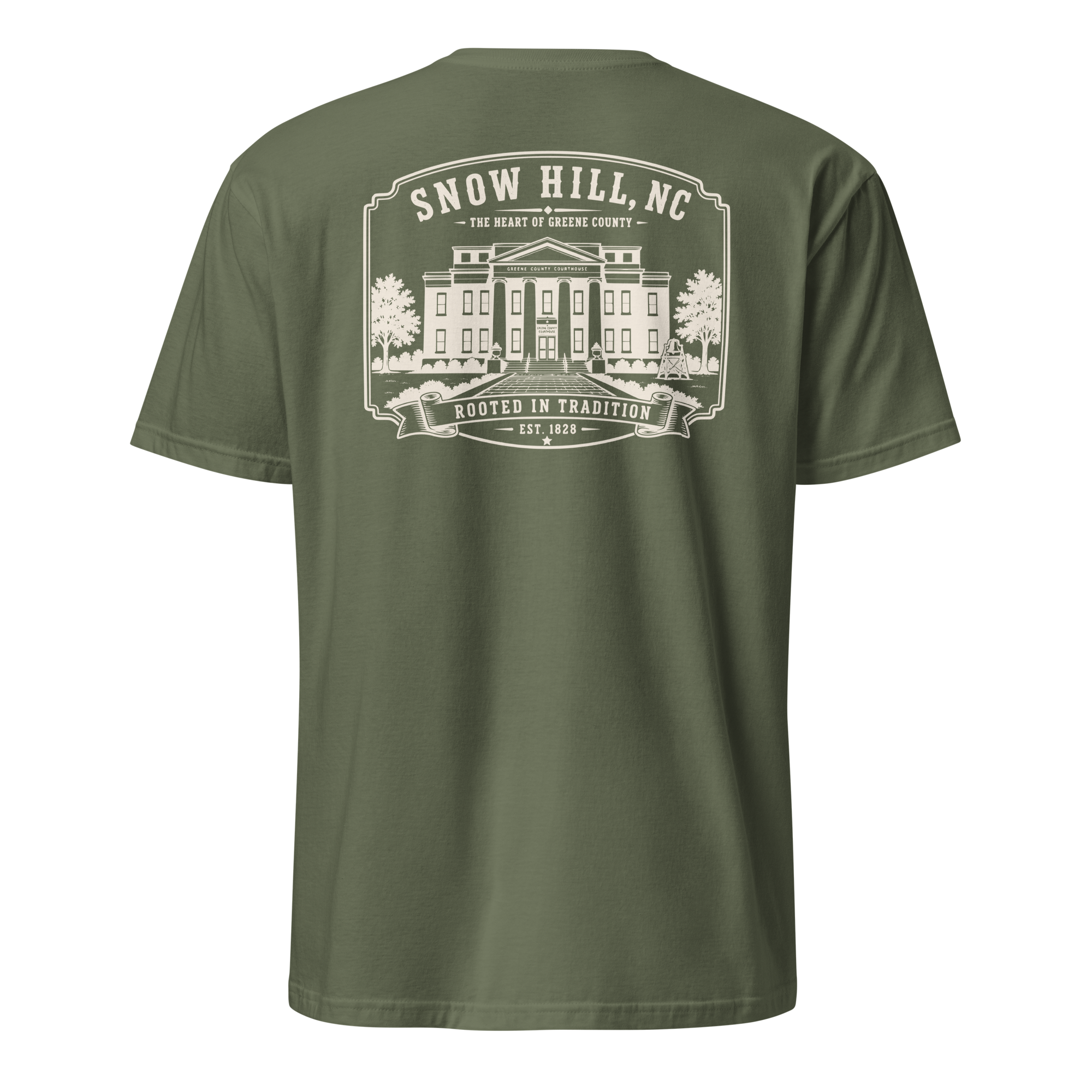 Snow Hill, NC - Historic Courthouse - Unisex T-Shirt