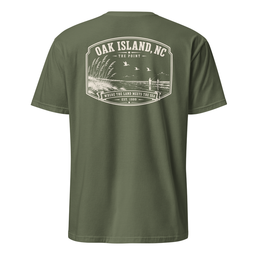 Oak Island, NC - The Point - Unisex T-Shirt