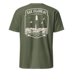 Oak Island, NC - Oak Island Lighthouse - Unisex T-Shirt