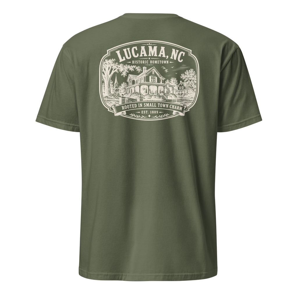 Lucama, NC - Small Town Charm - Unisex T-Shirt