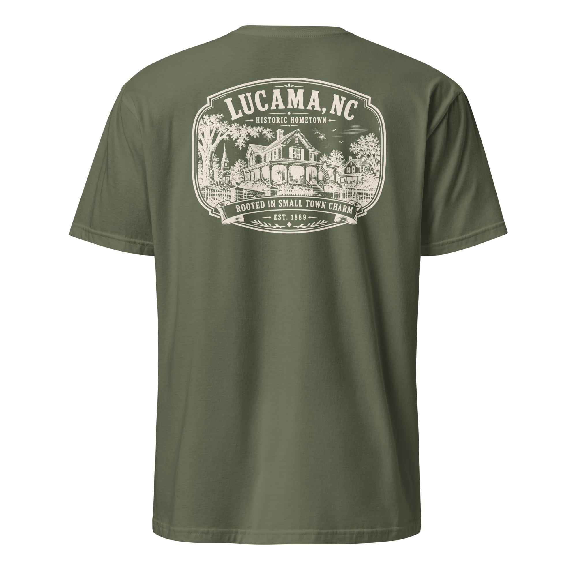 Lucama, NC - Small Town Charm - Unisex T-Shirt