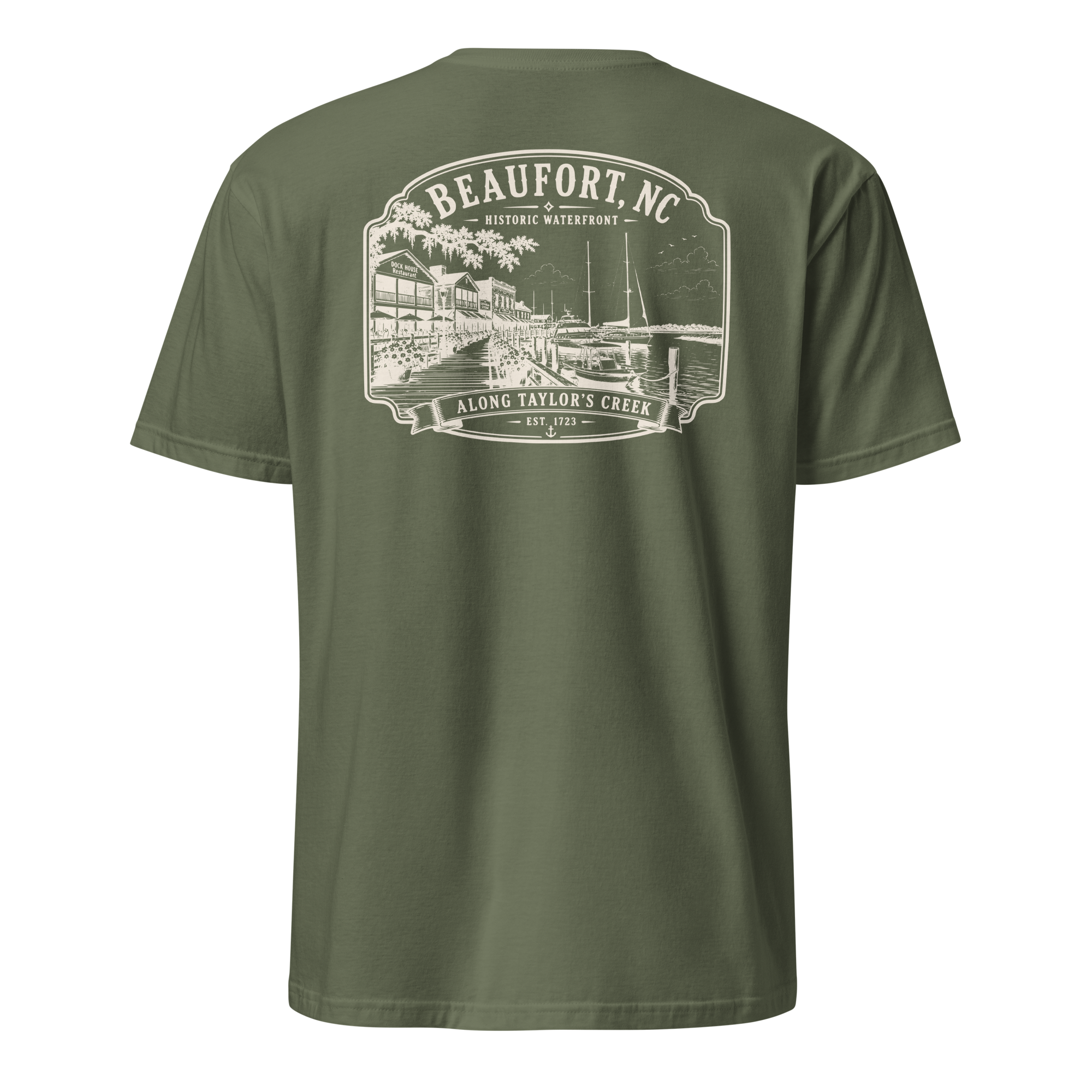 Beaufort, NC - Along Taylors Creek - Unisex T-Shirt