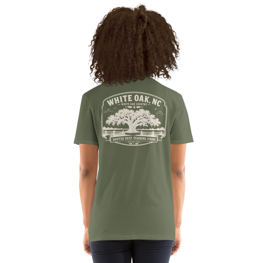White Oak, NC - Standing Strong - Unisex T-Shirt