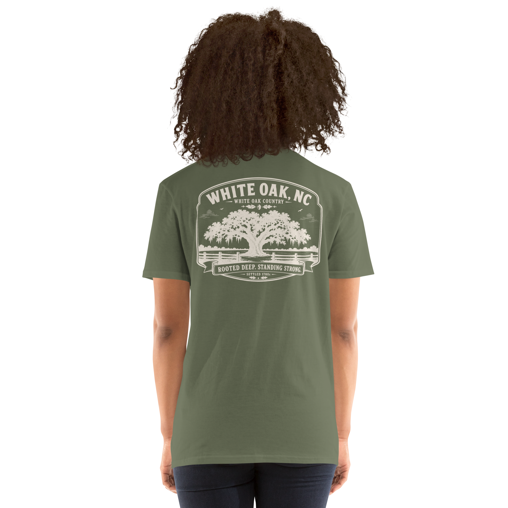 White Oak, NC - Standing Strong - Unisex T-Shirt