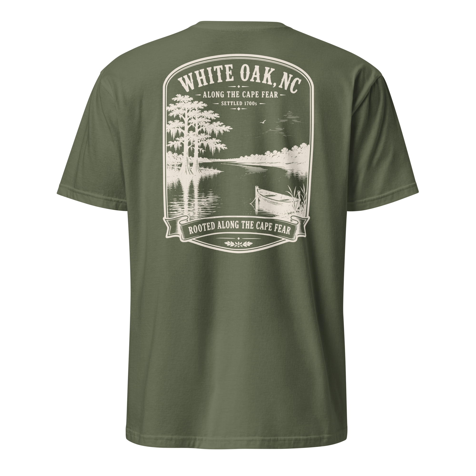 White Oak, NC - Along The Cape Fear - Unisex T-Shirt