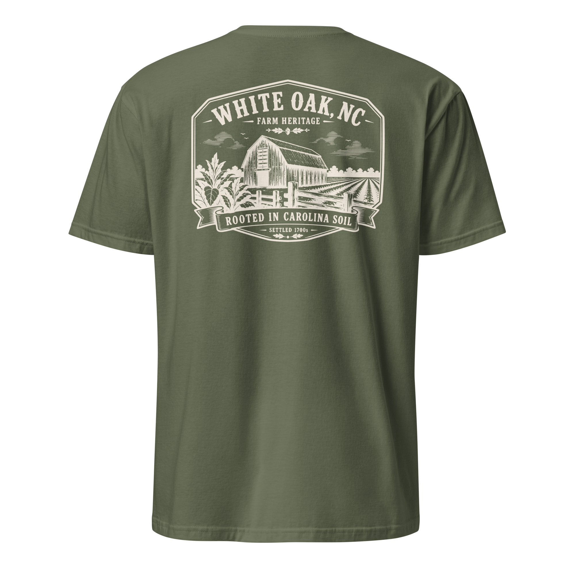 White Oak, NC - Farm Heritage - Unisex T-Shirt