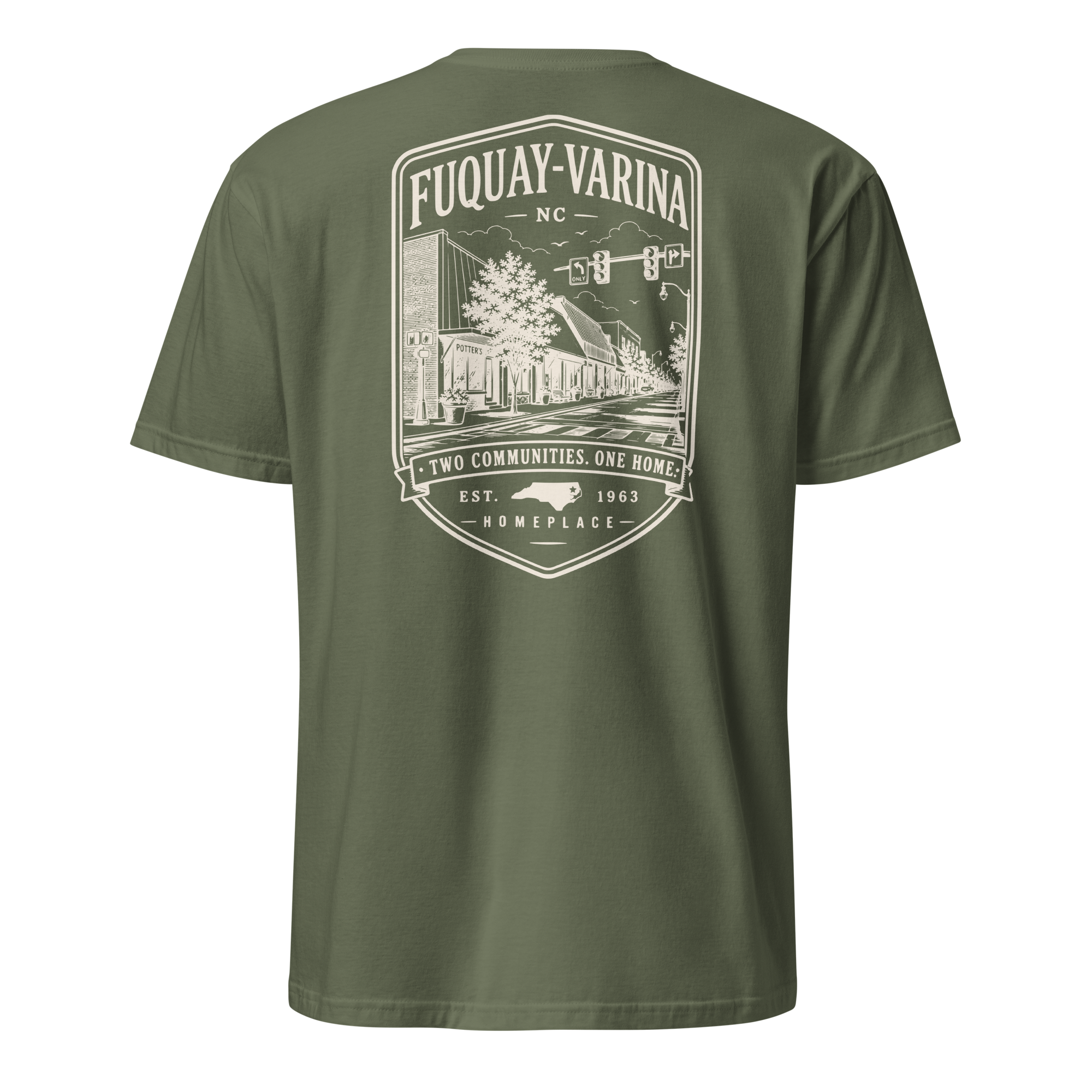 Fuquay-Varina, NC - Two Communities. One Home. - Unisex T-Shirt