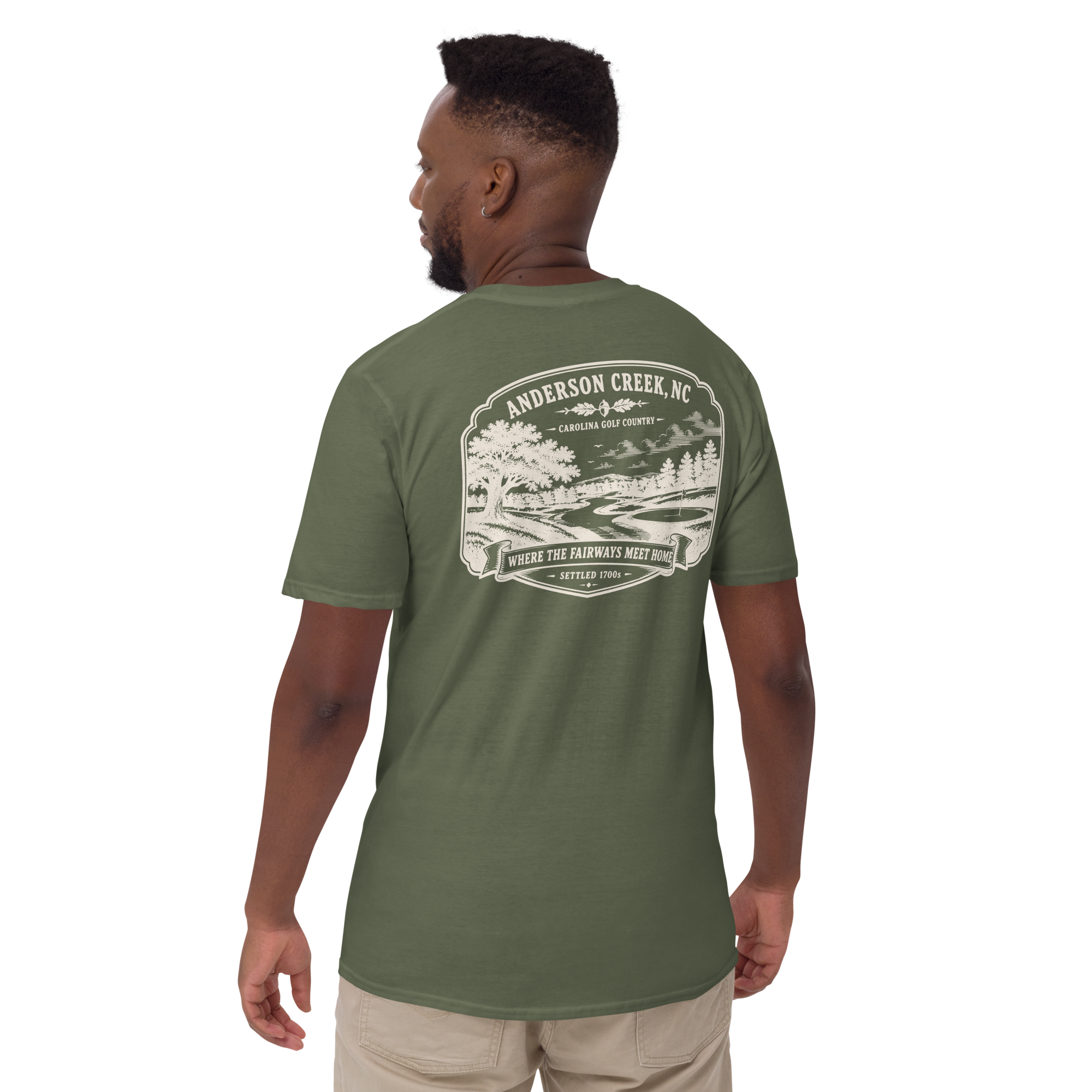 Anderson Creek, NC - Carolina Golf - Unisex T-Shirt