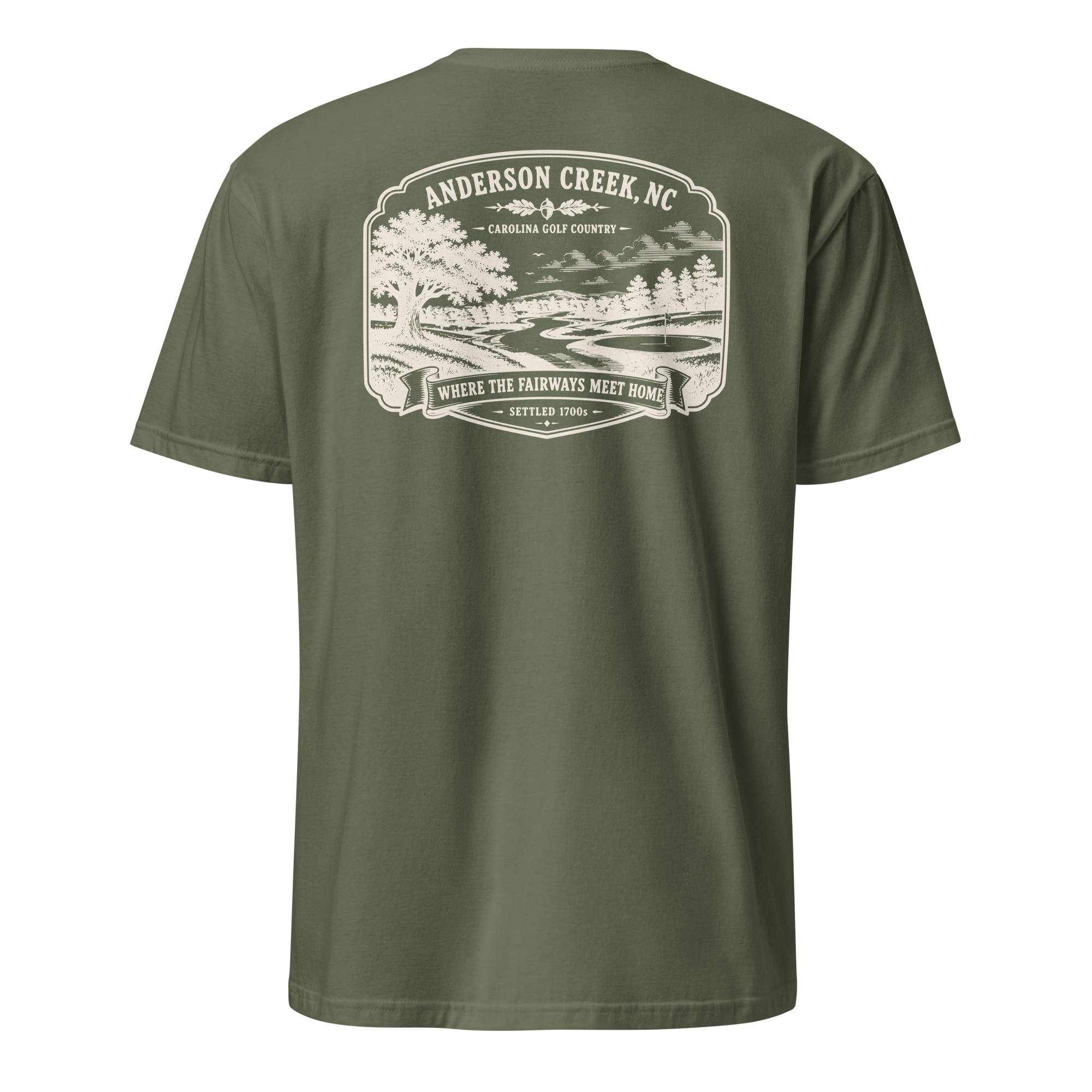Anderson Creek, NC - Carolina Golf - Unisex T-Shirt