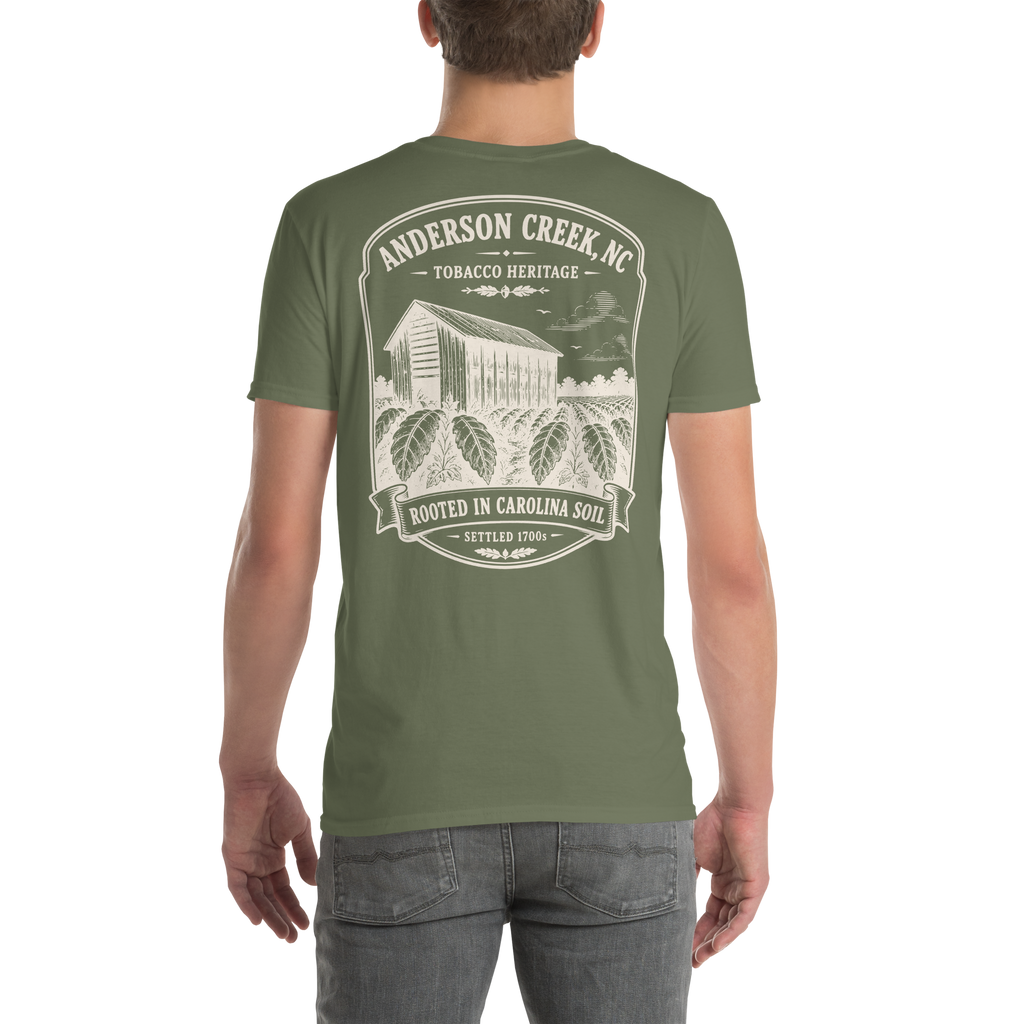 Anderson Creek, NC - Rooted In Carolina - Unisex T-Shirt
