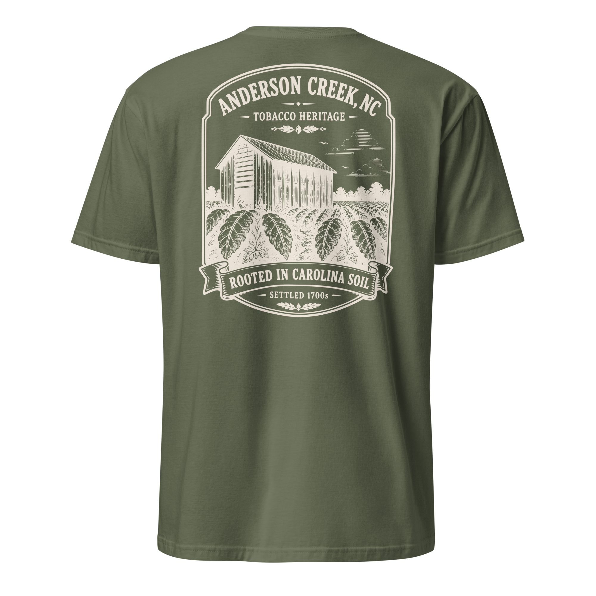 Anderson Creek, NC - Rooted In Carolina - Unisex T-Shirt